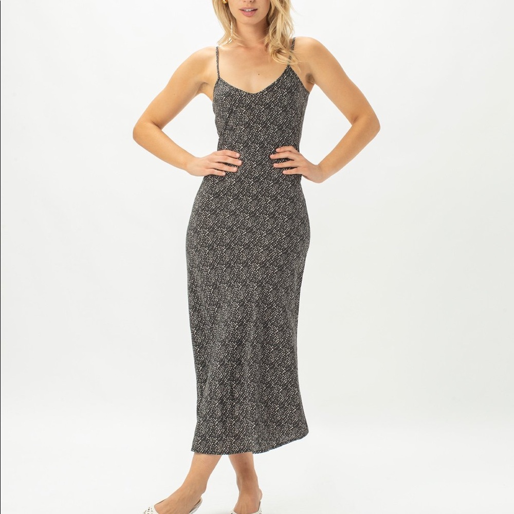 Cools Club bias cut midi dress